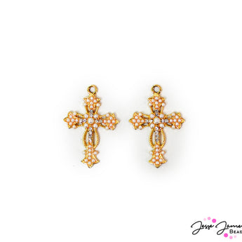 JJB Renaissance Pendant Pair in Royal Cross