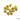 The perfect spacers for all your beads. These bright gold metal beads are decorated with an elegant pattern and crystal rhinestones. 12 pieces per set. Each piece measures 10.4mm X 7mm.