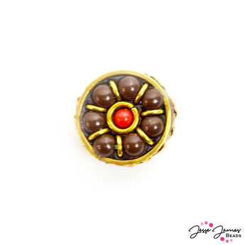 Tibetan Focal Bead in Climbing Mount Everest