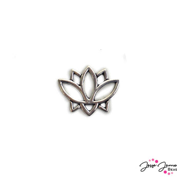 TierraCast Lotus Connector in Silver