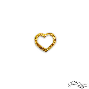 TierraCast Open Heart in Gold