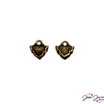 TierraCast Palace Crimp Ends in Brass