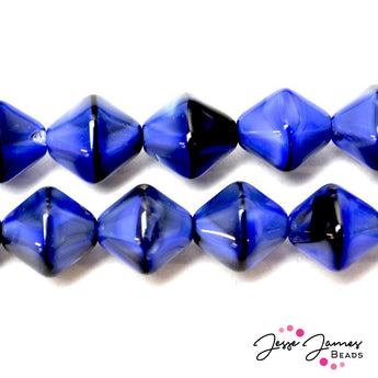 Tigereye Blue 12MM Rondelle Beads