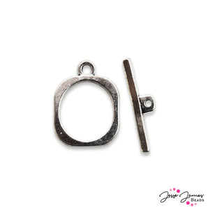 Toggle Clasp in Square in a Circle Set of 3