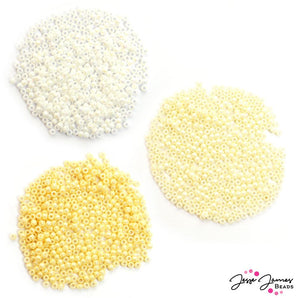 Toho 11/0 Seed Bead Mix in Antique Lace