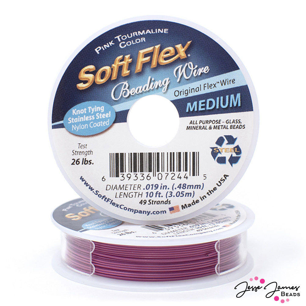 Winter Workshop Soft Flex Wire in Pink Tourmaline