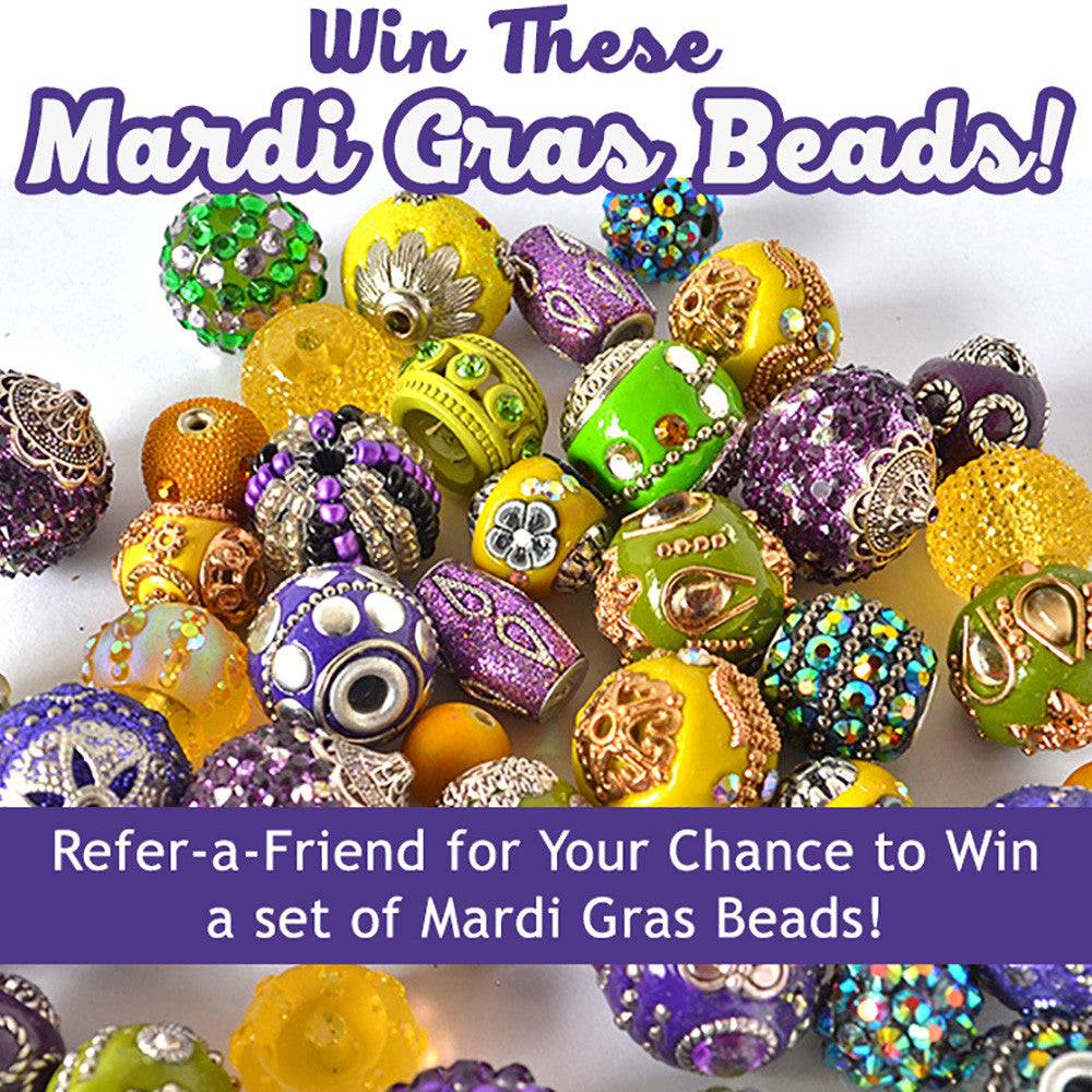 Giveaway! Win Mardi Gras Beads
