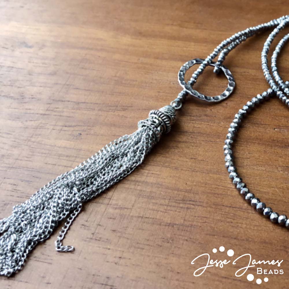 Make a Thunder Polish Lariat Necklace with Brittany Chavers