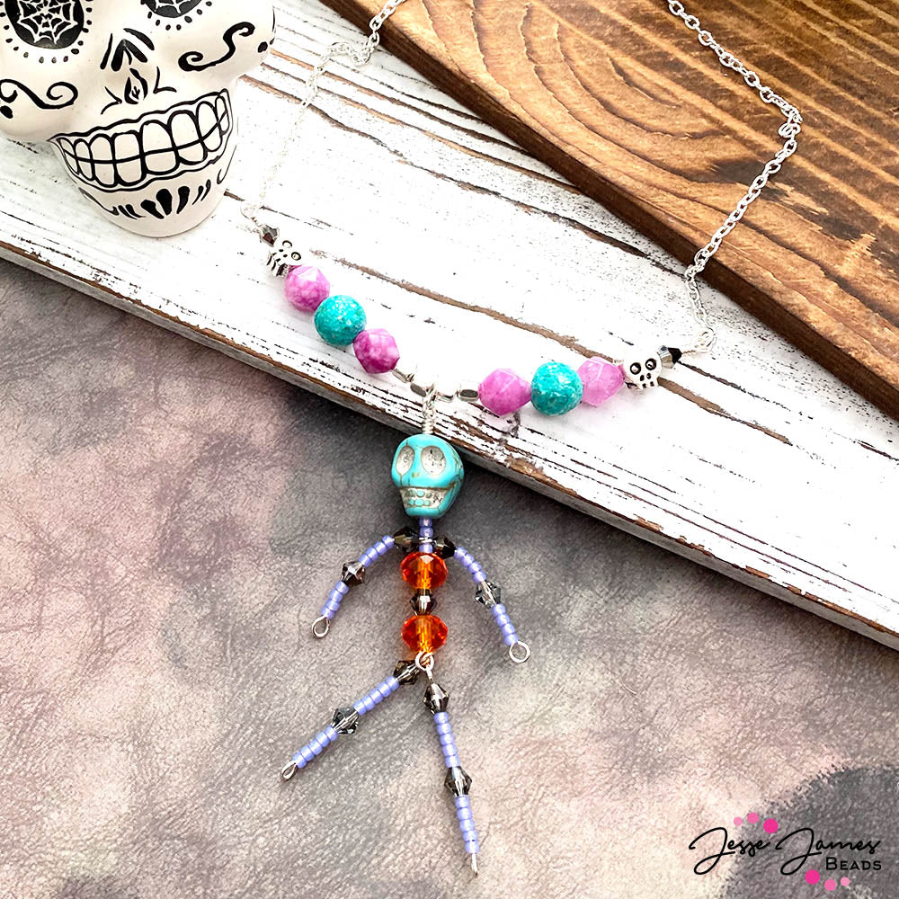 How-To Jewelry: Calavera Necklace