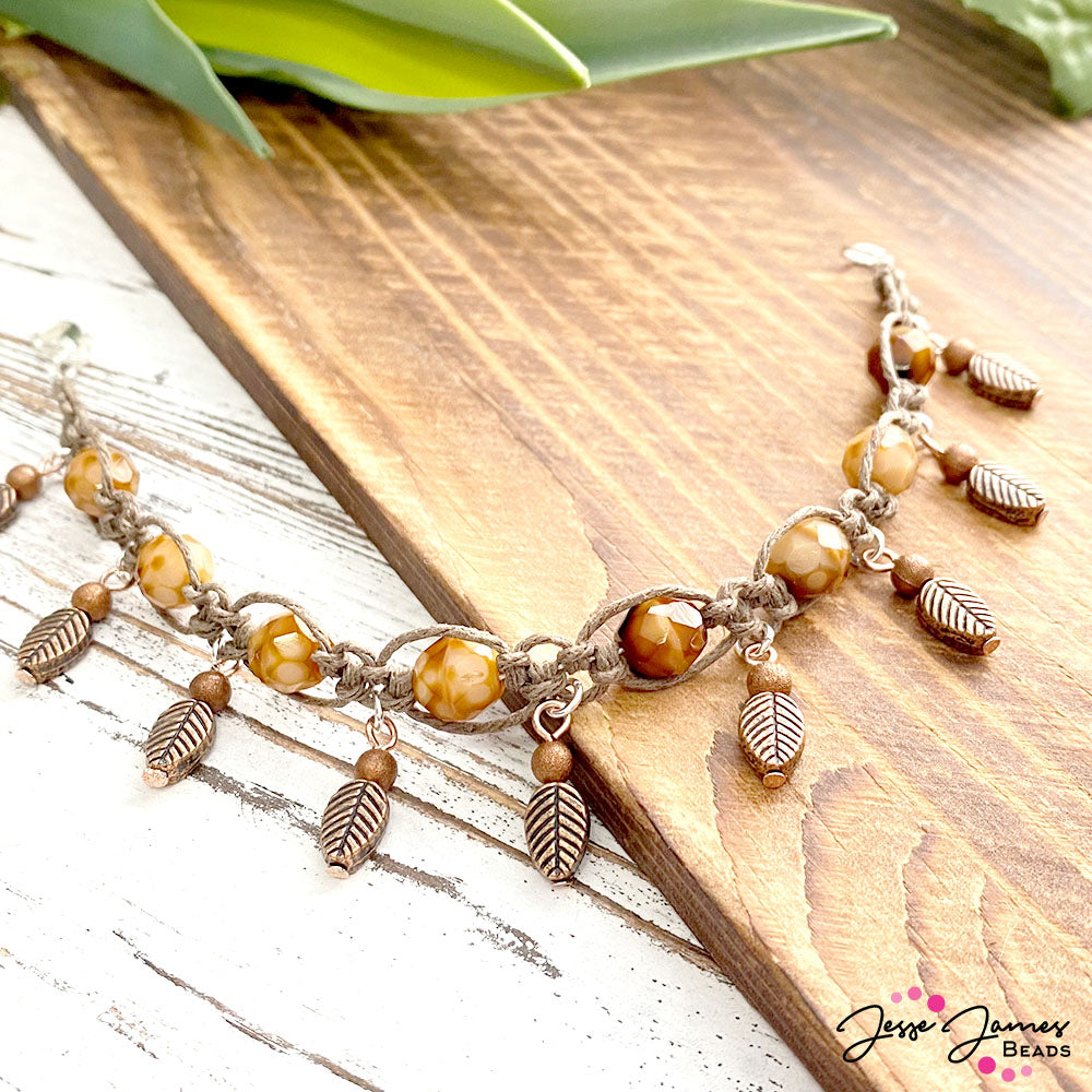 How-To Jewelry: Fall Forest Bracelet