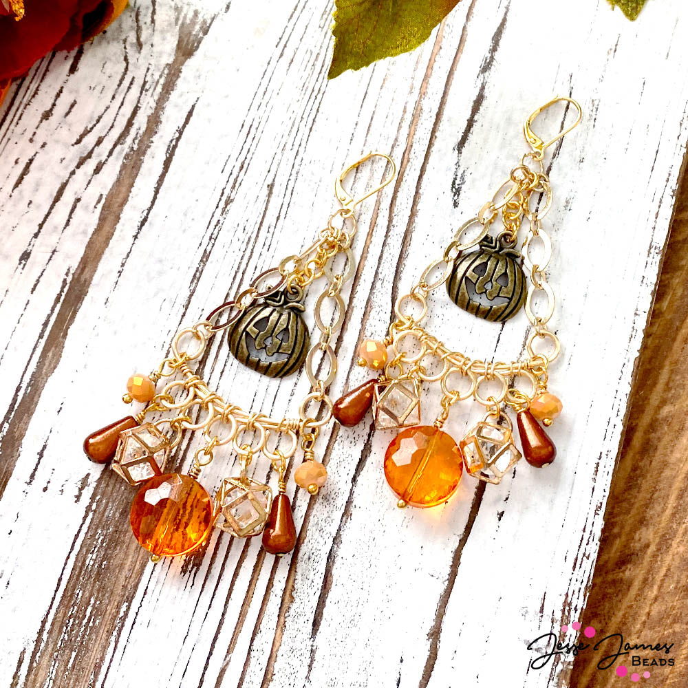 How-To Jewelry Tutorial: Haunted Hayride Earrings