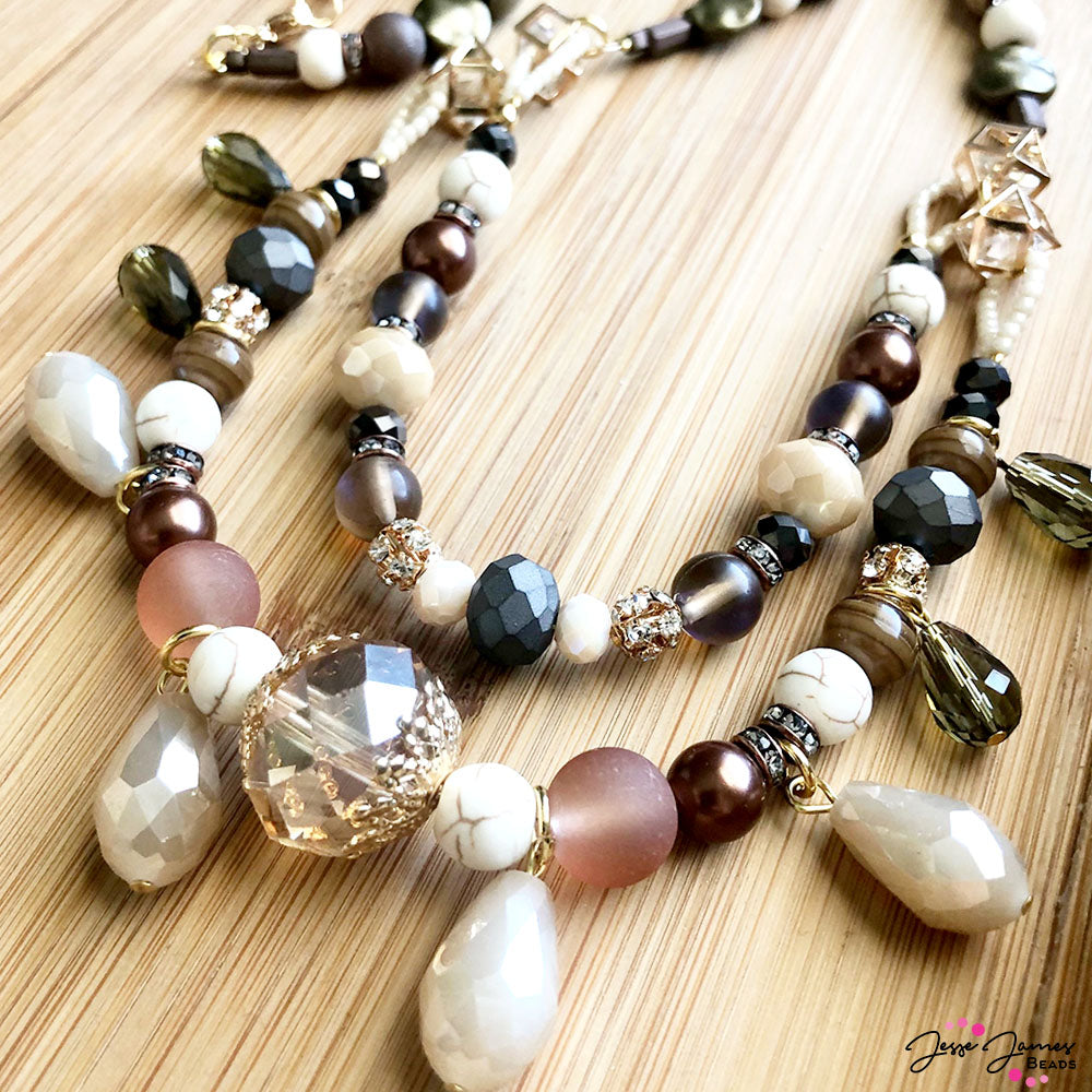 Double-Scoop Layered Necklace with Brittany Chavers