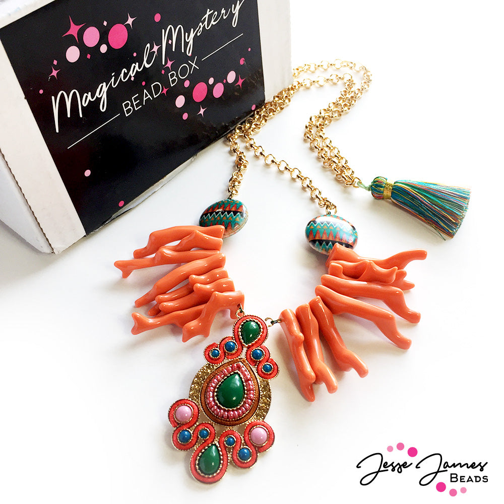 Magical Mystery June Unboxing: Spontaneous Tropical Escape Necklace