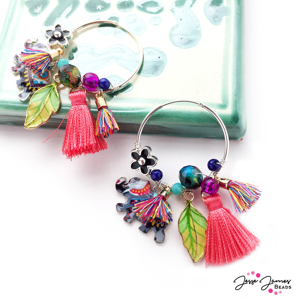 How-To Video: Elephant Nightlife Earrings