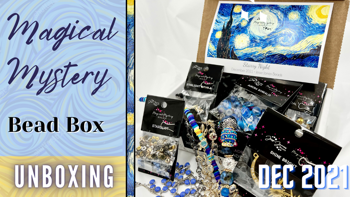 Magical Mystery Bead Box Unboxing with Misty Moon Designs