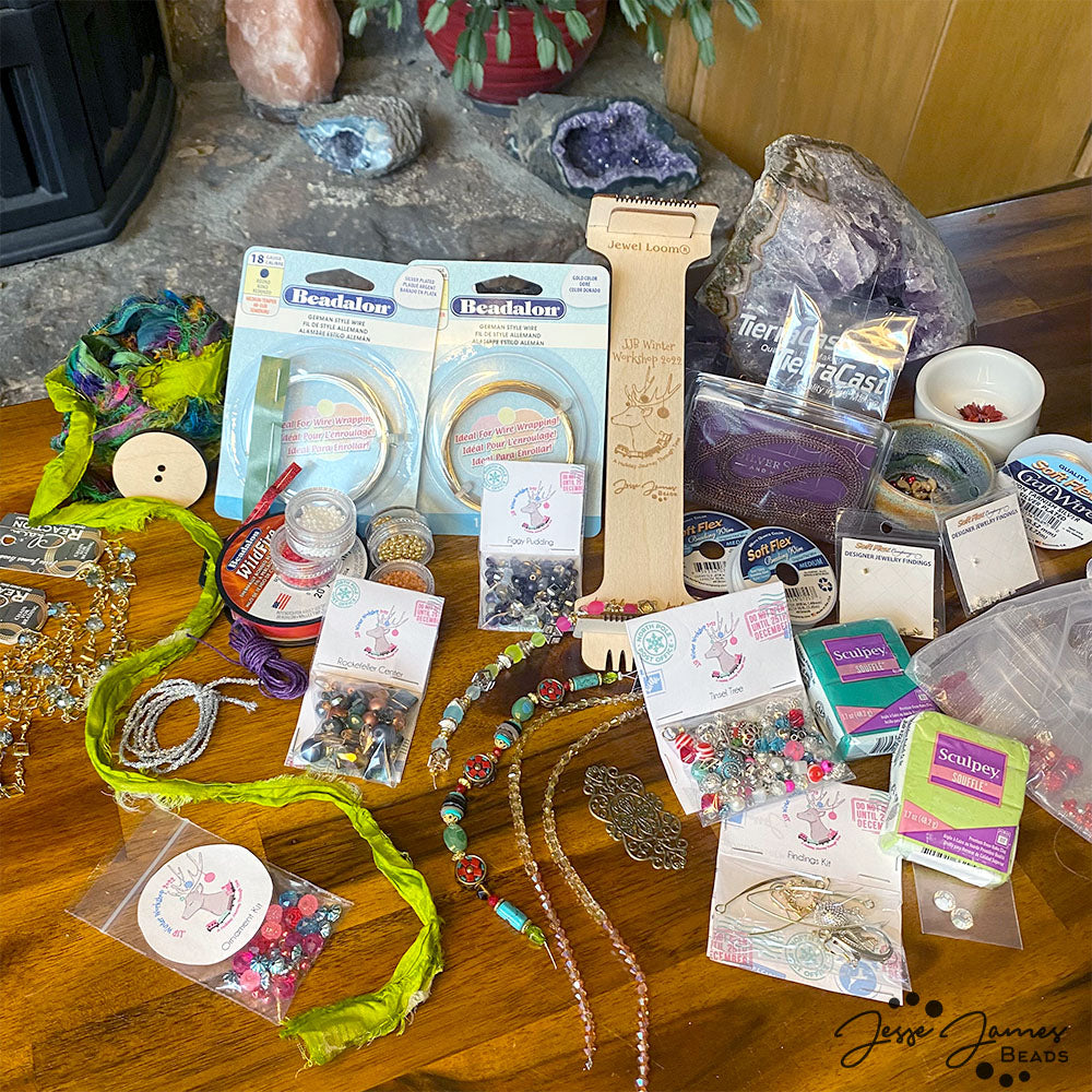 Unbox The JJB Winter Workshop 2022 Bead Kit!