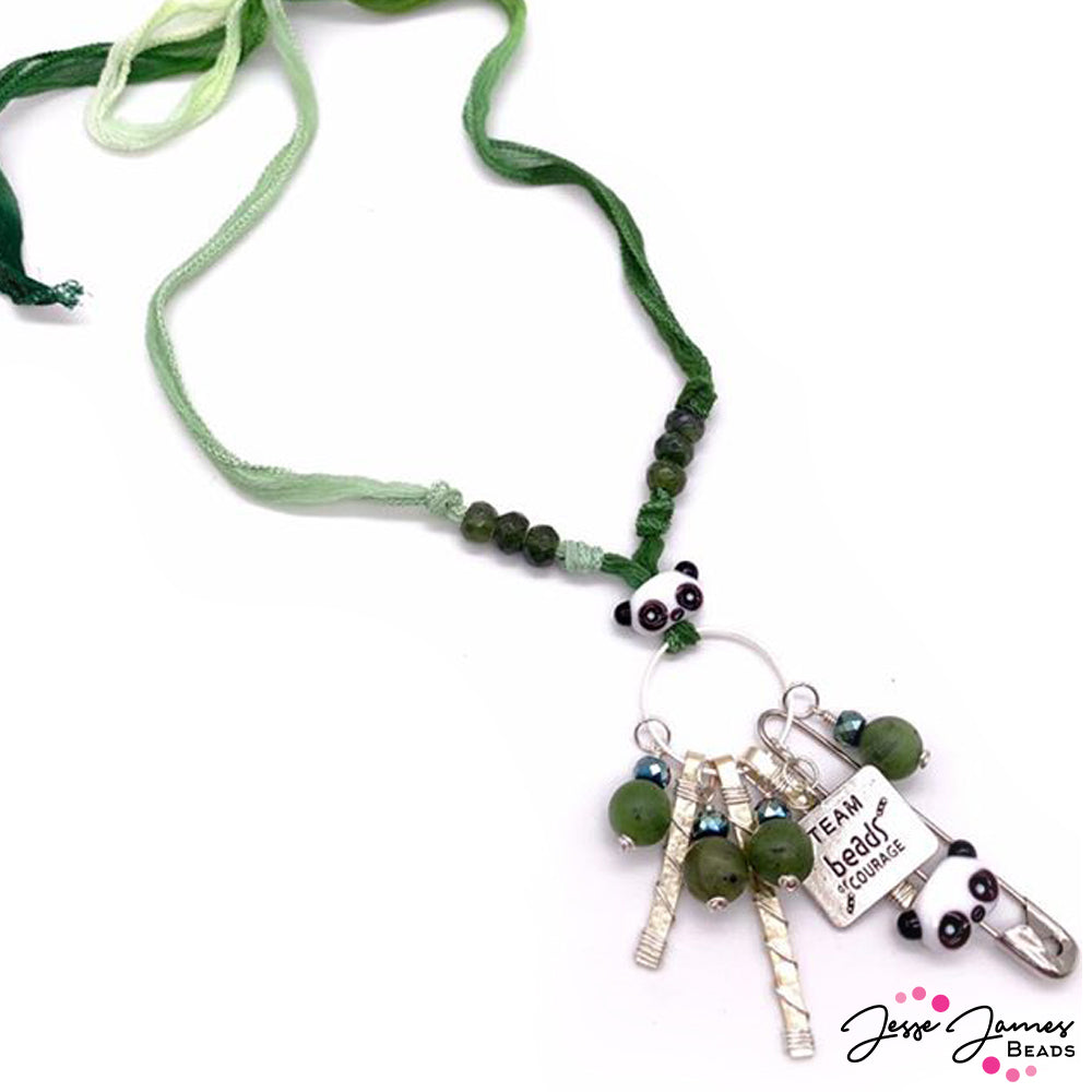 How-To Jewelry Video: Fairy Cord & Stone Necklace Tutorial Feat. Beads Of Courage