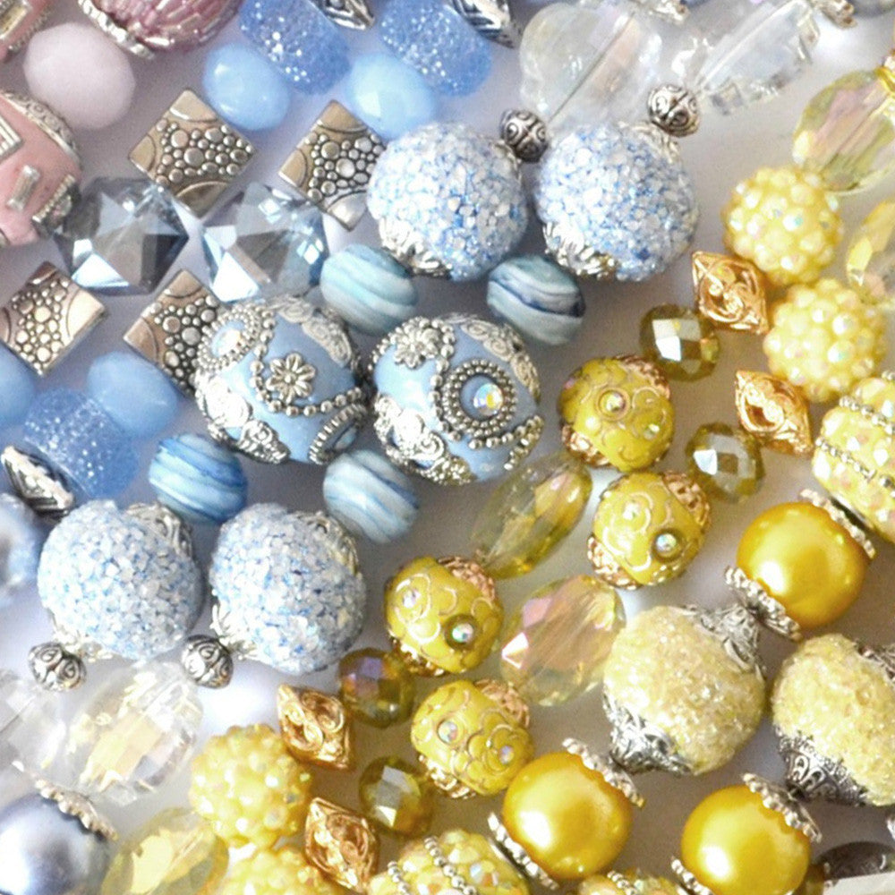 Pastel Beads to Make Easter Jewelry