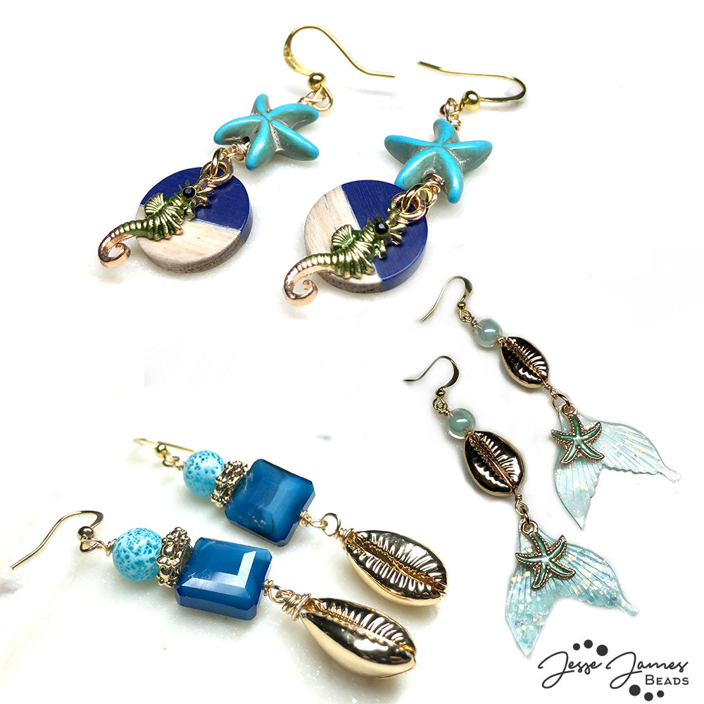 Create 3 Mermaid-Themed Earrings with Brittany Chavers