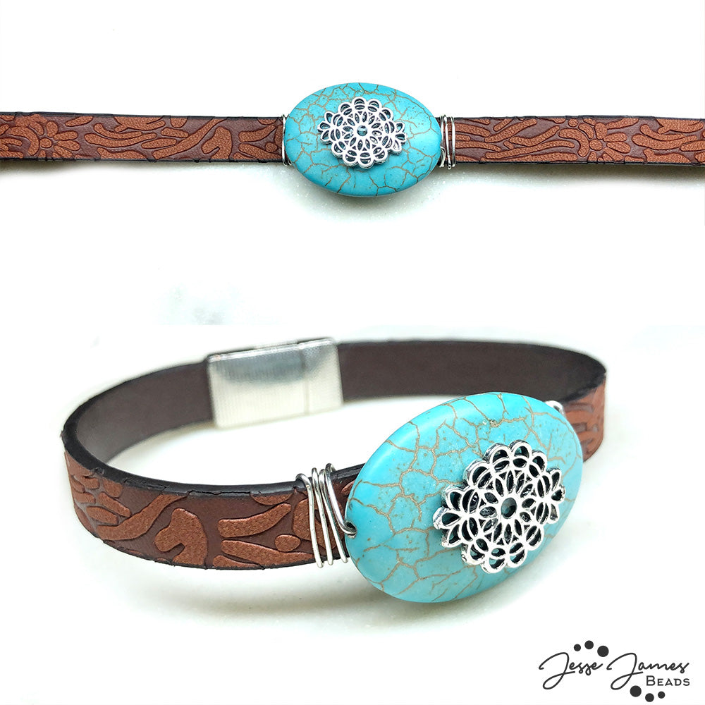 Turquoise Bracelet & Earring Set with Brittany Chavers