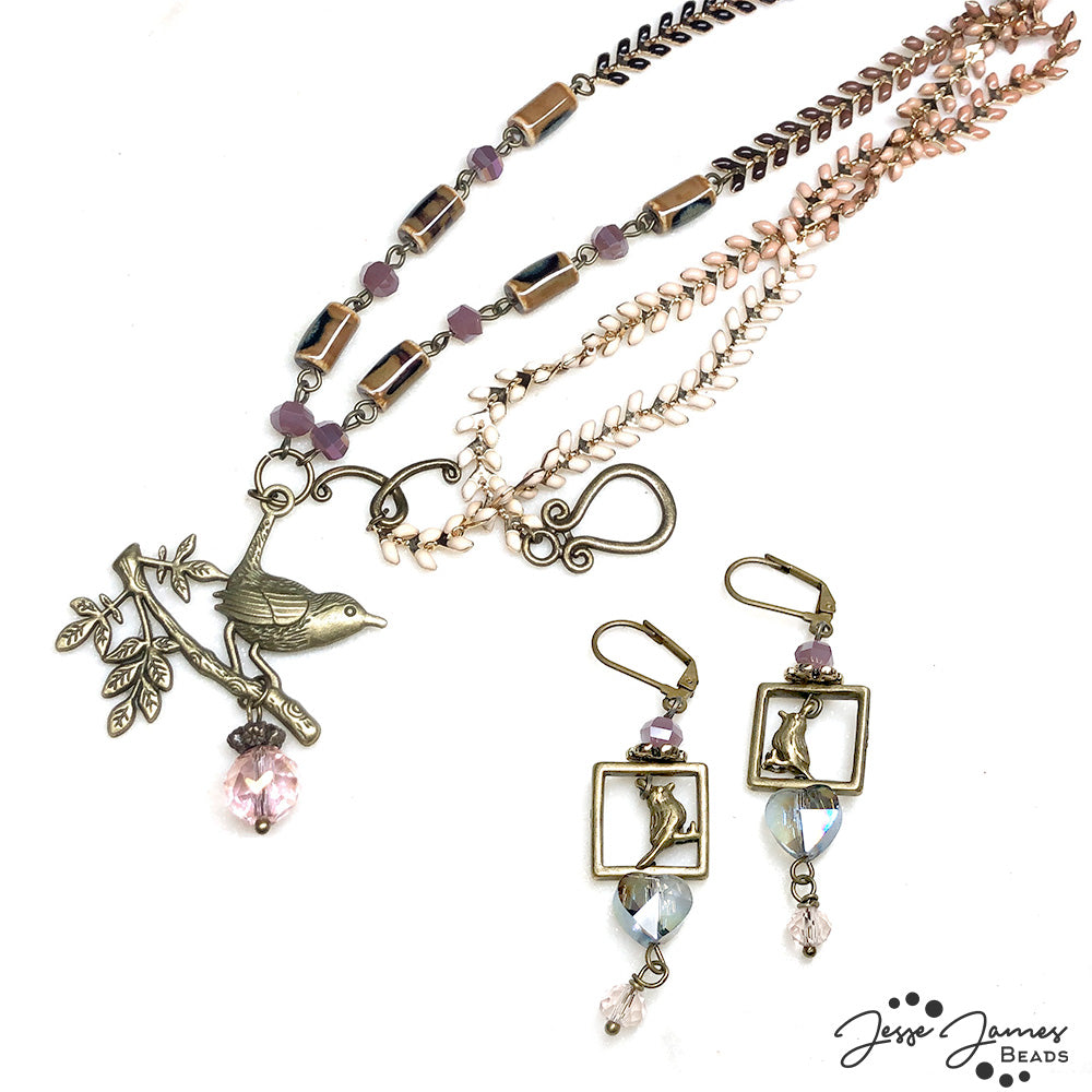 Spring Necklace & Earrings with Brittany Chavers