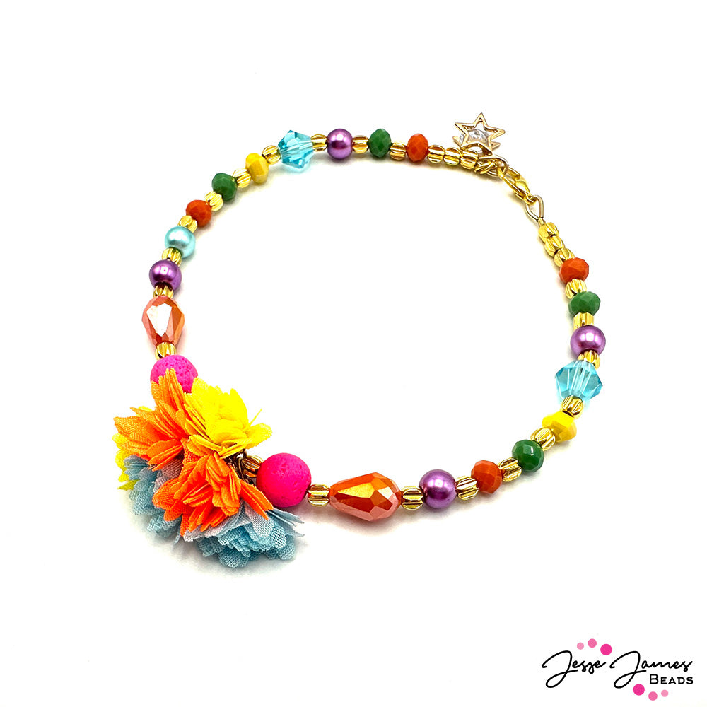 DIY Rainbow Water Ice Anklet with Deb Floros