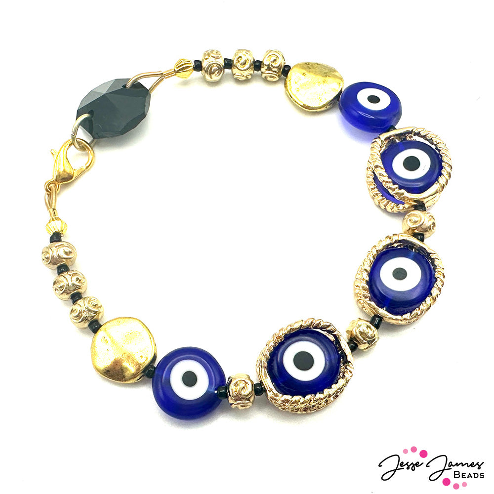 Easy DIY See No Evil Beaded Bracelet with Deb Floros