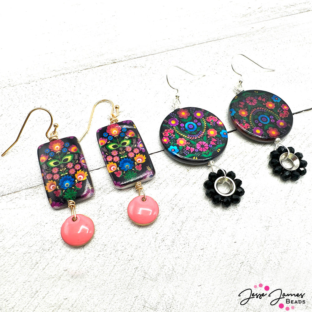 Woodstock Earrings with Deb Floros