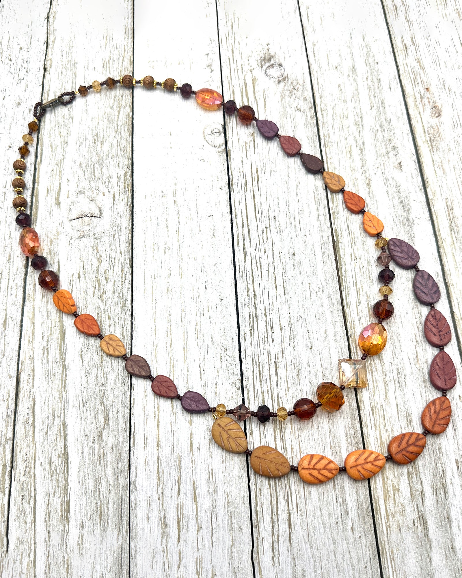 Create A Layered Bead Stringing Necklace for Autumn! With Deb Floros
