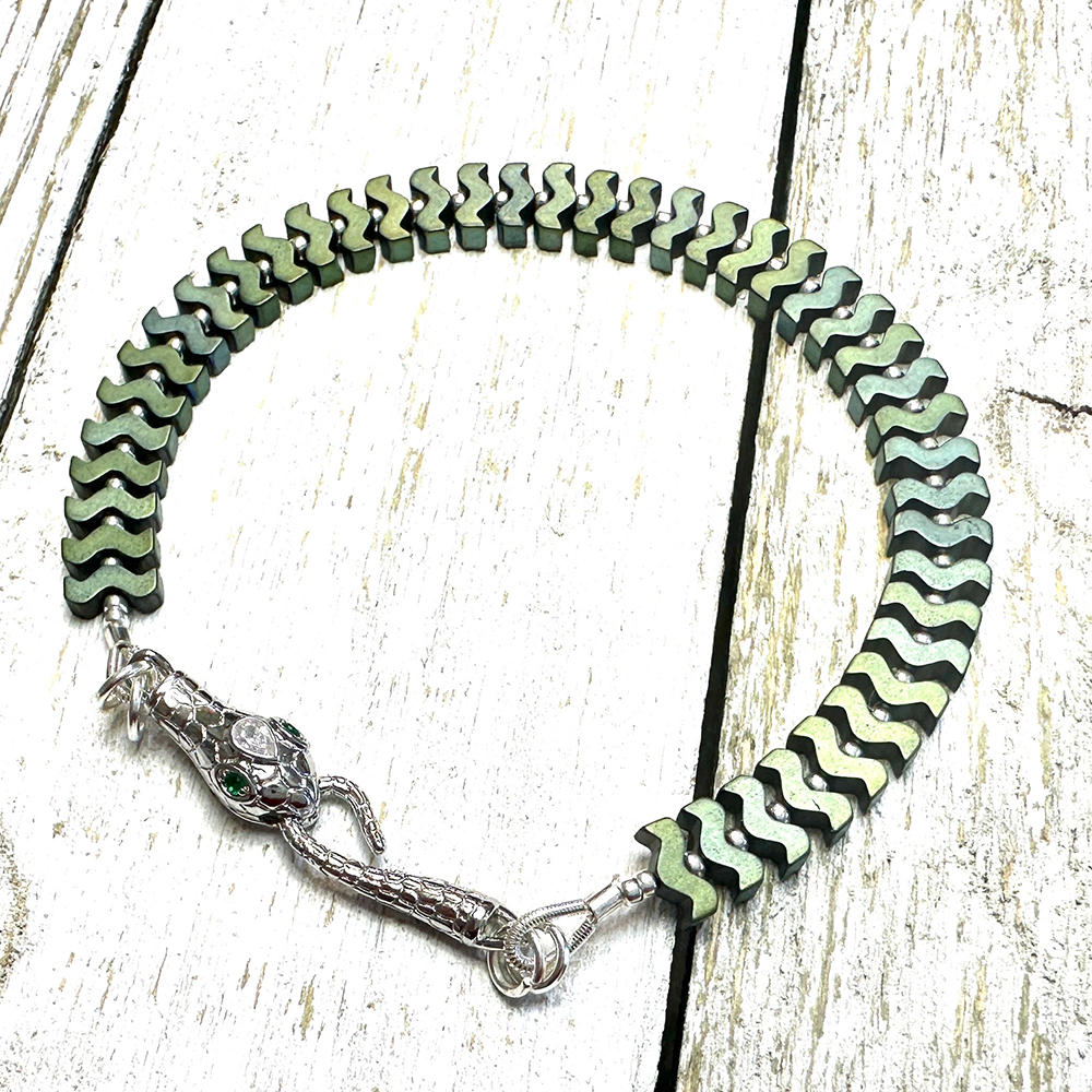 Hematite Year of the Snake Bracelet DIY with Deb Floros