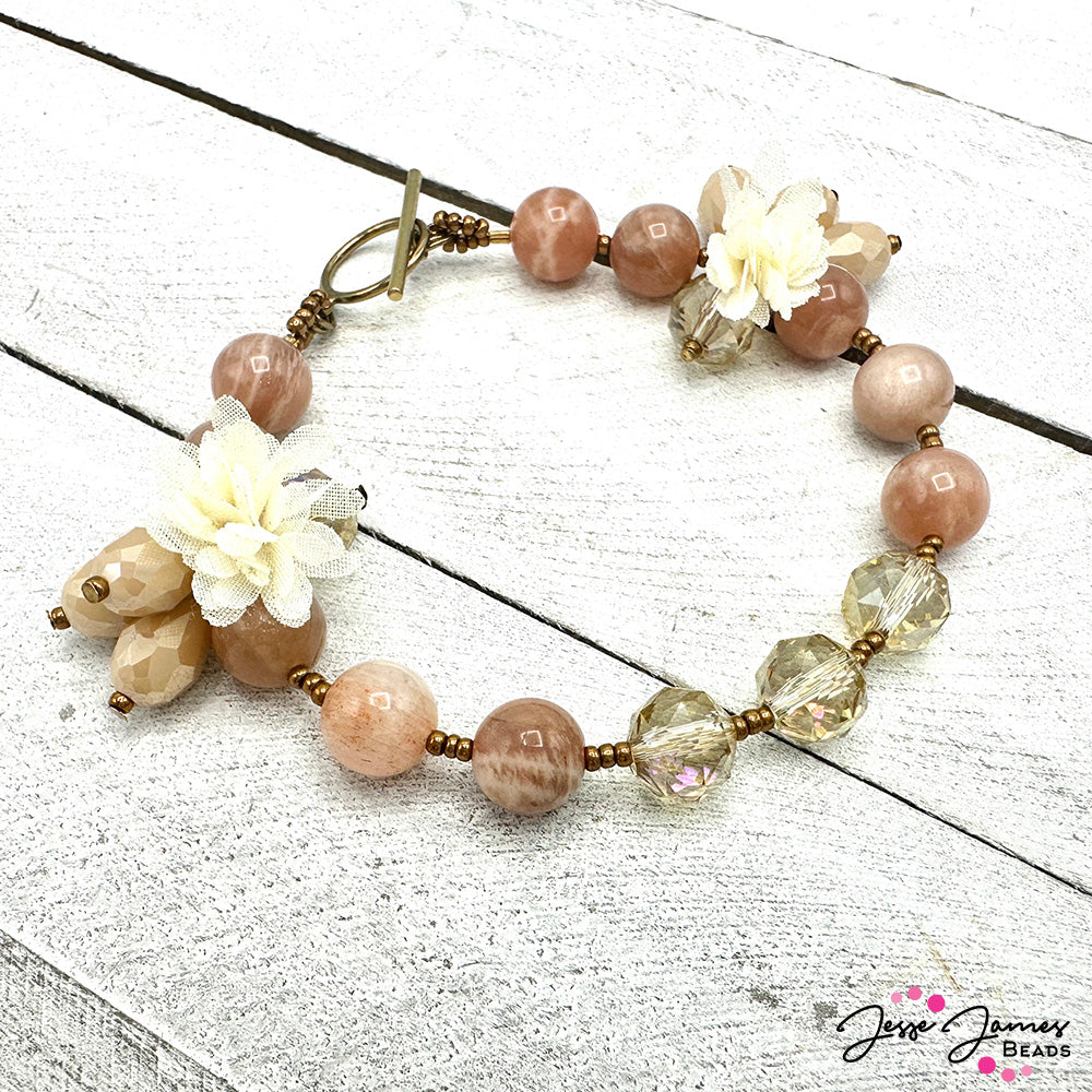 Degas-Inspired Stone Beaded Bracelet with Deb Floros