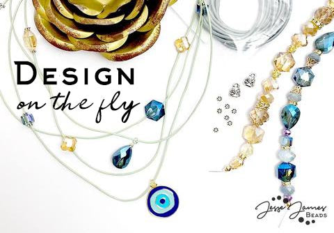 Design On The Fly: Leather & TierraCast Layered Necklace