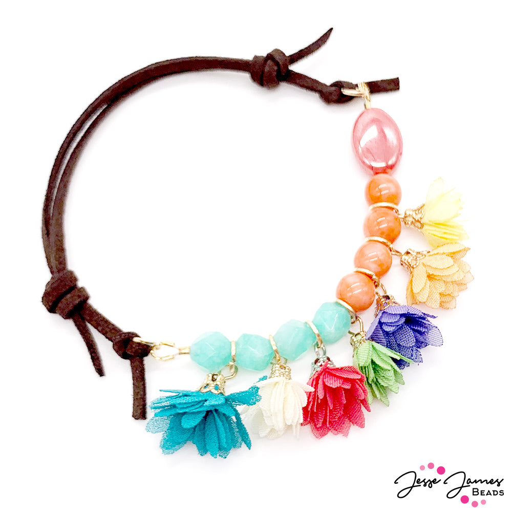 How-To Jewelry Tutorial: Easy & Adjustable True Colors Bracelet