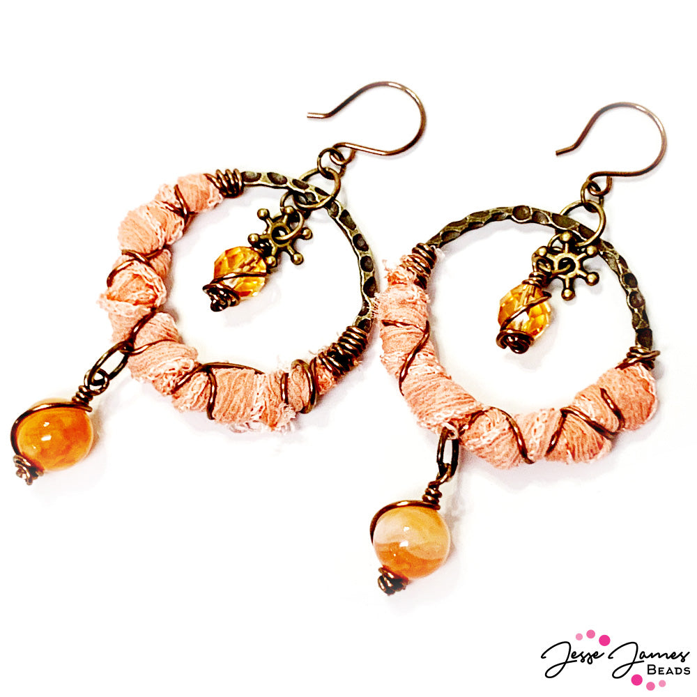 How-To Jewelry Video: Fairy Silk Earrings