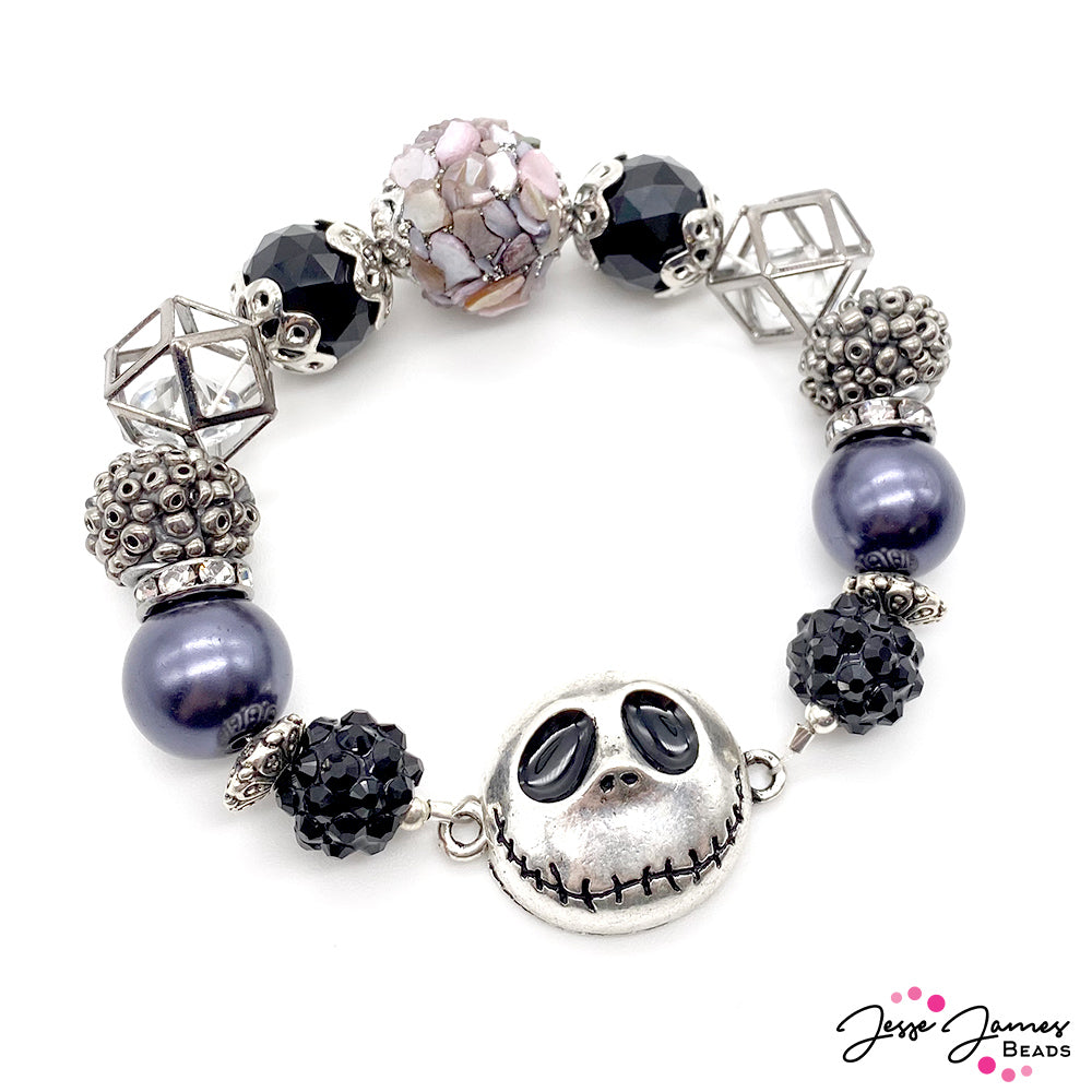 How-To Jewelry Tutorial: Gothic Ghoul-Power Bracelet