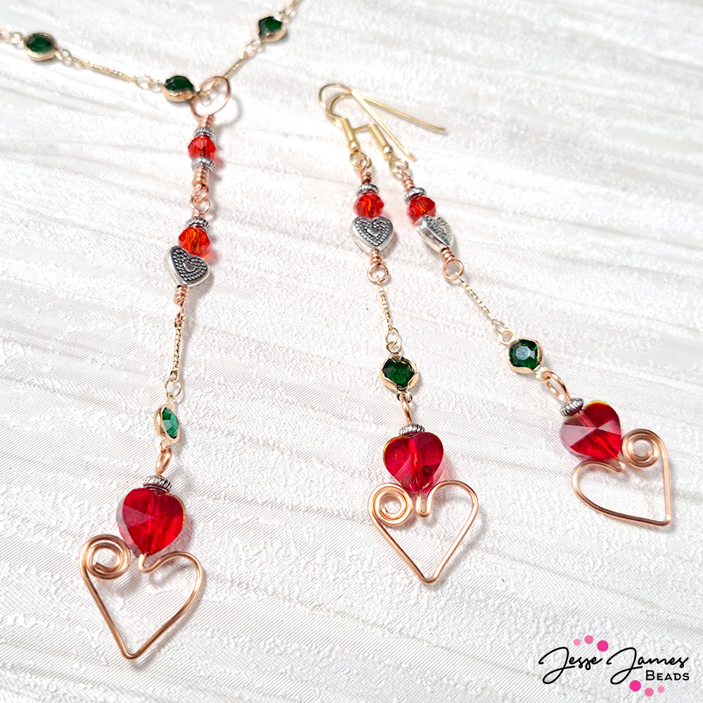 DIY Heart Earrings & Pendant with Jem Hawkes