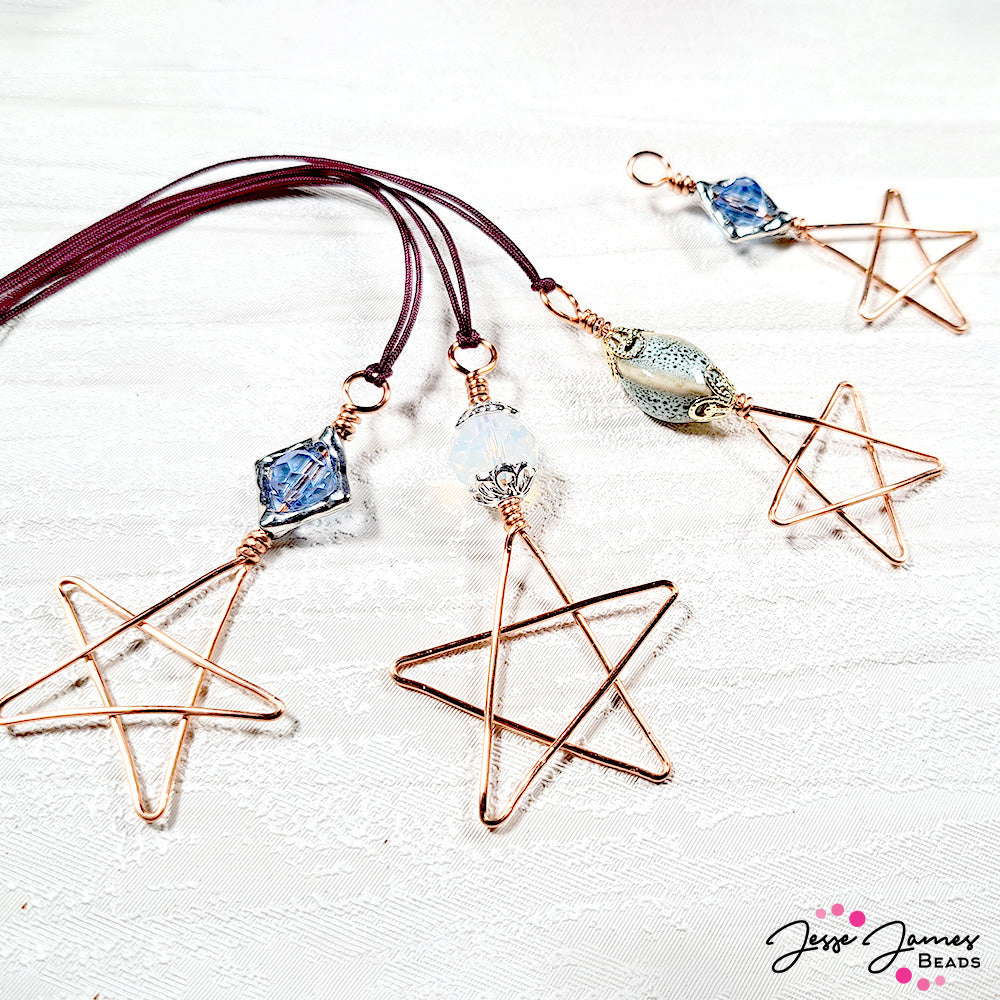 DIY Wire-Wrapped Star Pendants with Jem Hawkes