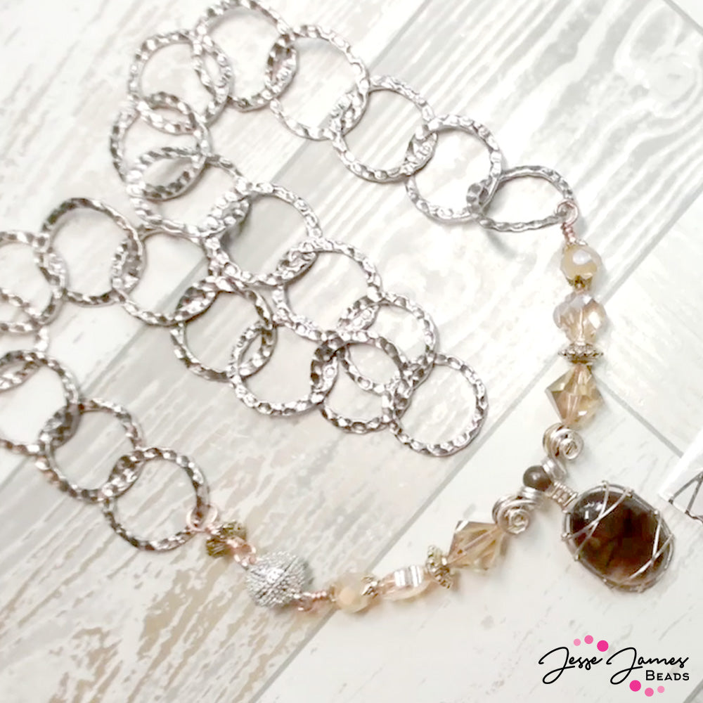 Create a Wire-Wrapped Stone Necklace with Jem Hawkes