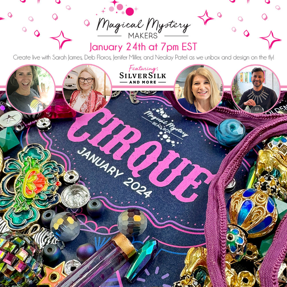 Magical Mystery Create-A-Thon Live with the January 2024 Bead Box