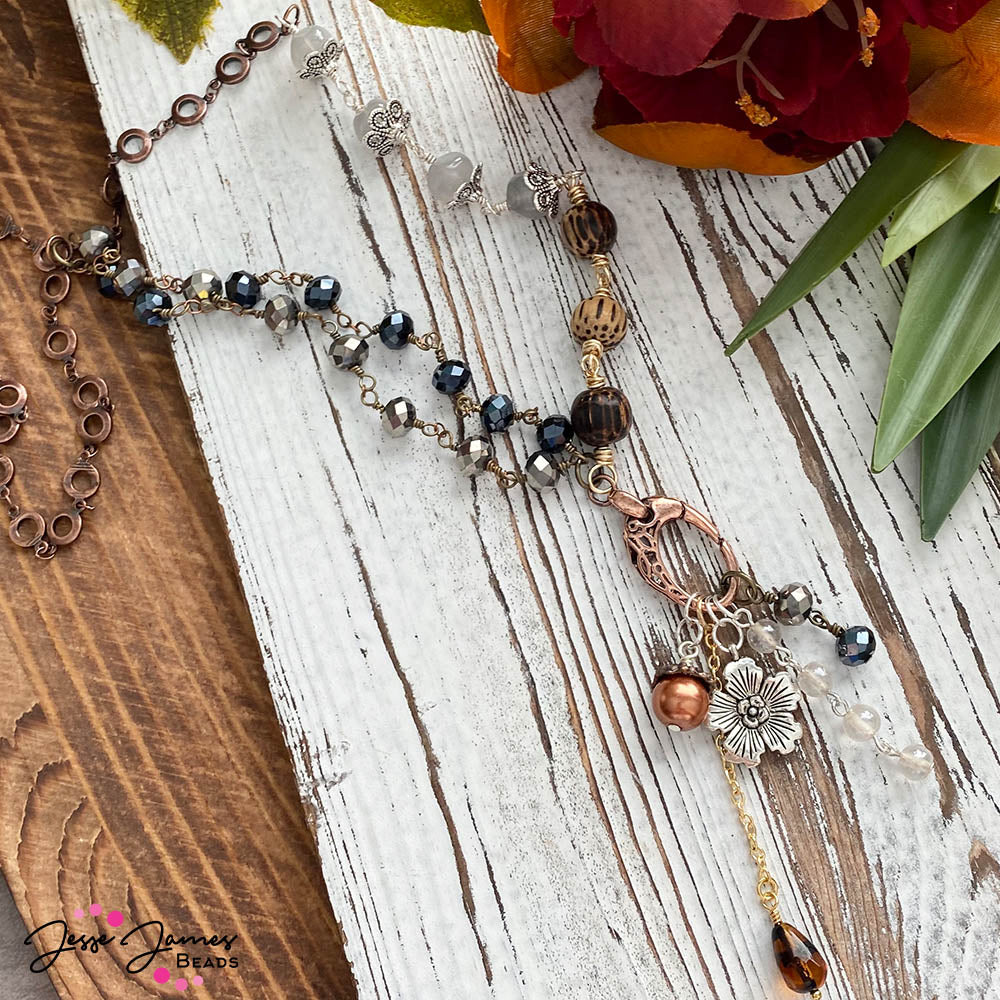 How-To Jewelry Tutorial: Mixed Metals Necklace