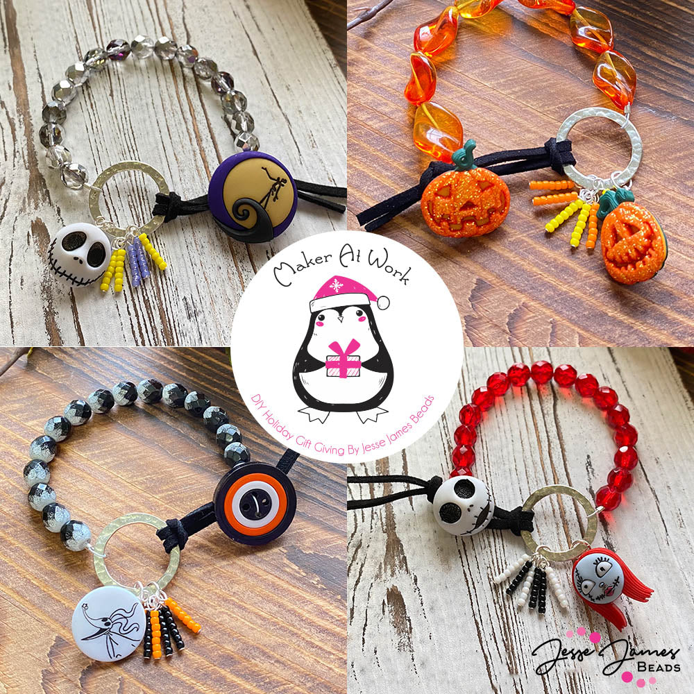 DIY Gift Series: Part 3- Nightmare Before Christmas Bracelets