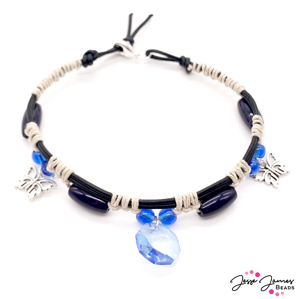 How-To Jewelry Video: Ocean Butterfly Anklet