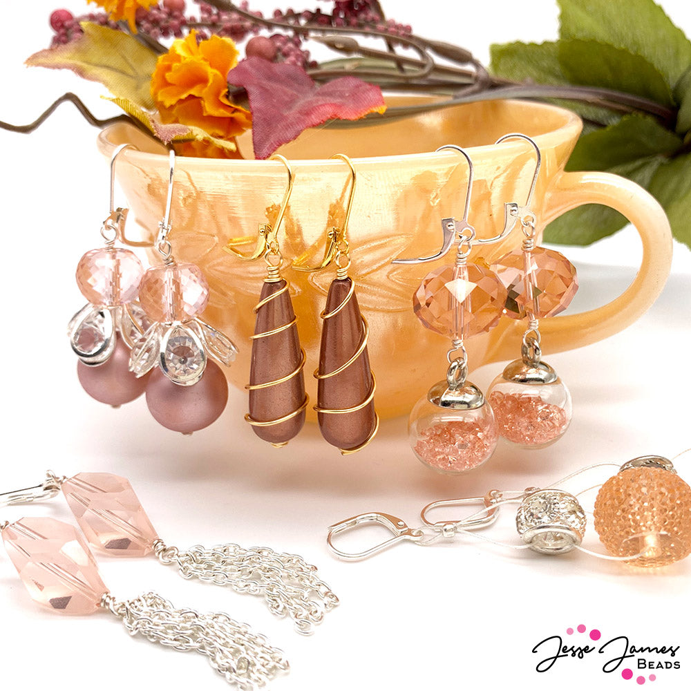 How-To Jewelry Video: Peach Pink Tutorial