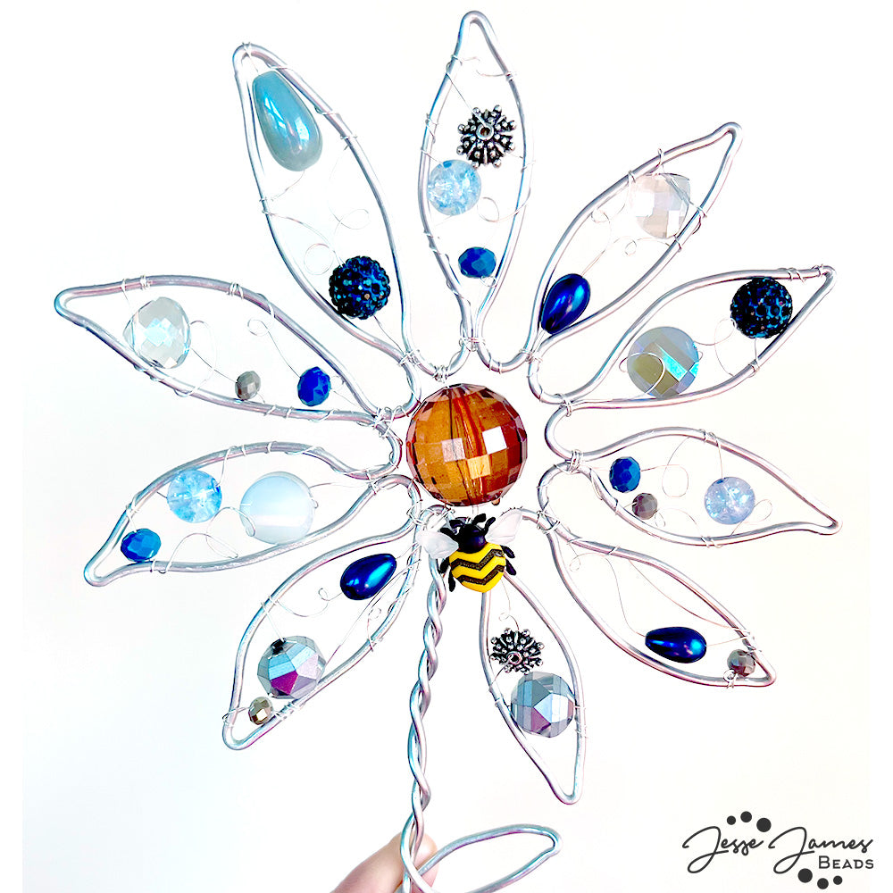 Create A Beaded Flower Sun Catcher with Shelly Penney