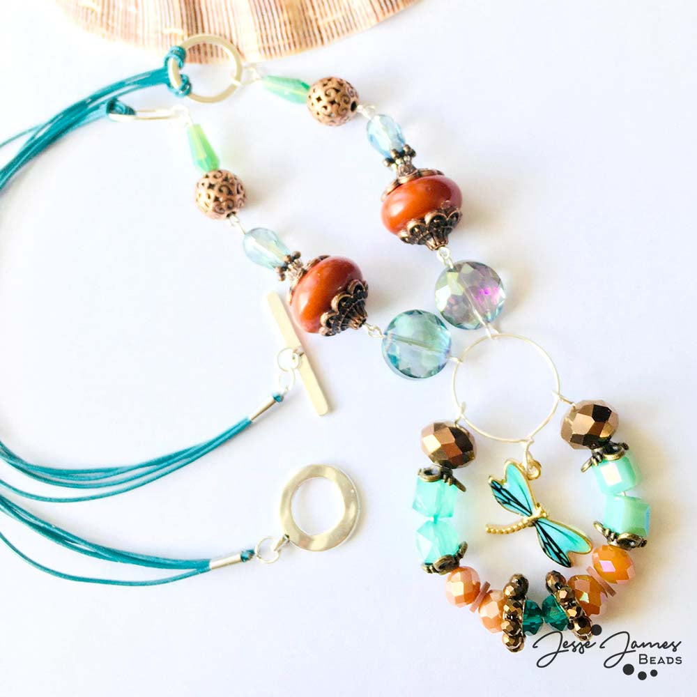 Fire & Rain Necklace Tutorial with Shelley Penney