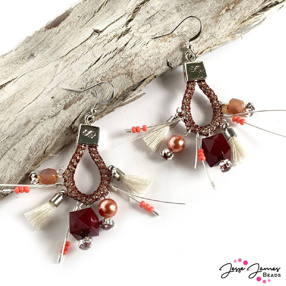 How-To Video: SilverSilk Beaded Earrings