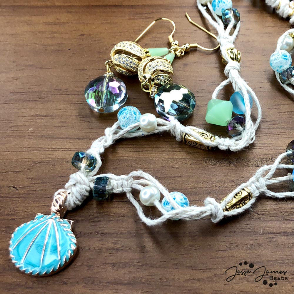 Make A Splash Necklace & Earrings Set with Brittany Chavers – Jesse James  Beads