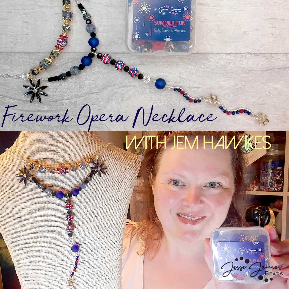 Firework Opera Necklace with Jem Hawkes