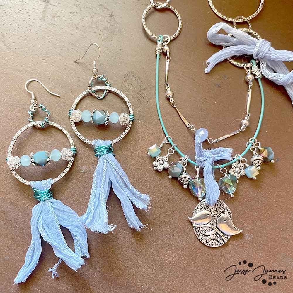 Two Birds Of A Feather Jewelry Set with Jessica Hankes