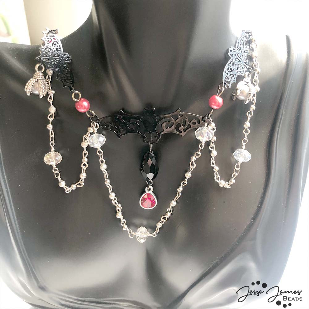 Vampire Love Story Necklace & Earrings Tutorial with Brittany Chavers